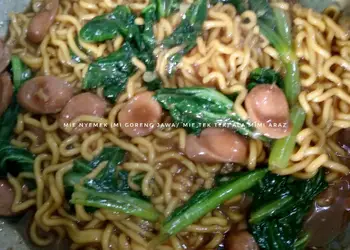 Resep Mudah Mie Nyemek (Mi Goreng Jawa/Mie Tek Tek) Praktis Enak