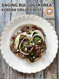 Daging Bulgogi Korea / Korean Grilled Beef