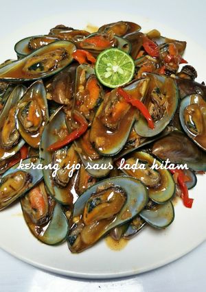 Foto resep Kerang ijo saus lada hitam