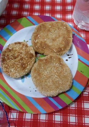 Una foto de Hamburguesas de garbanzos