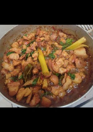 Foto resep BABI RICA 🌶️🌶️🌶️