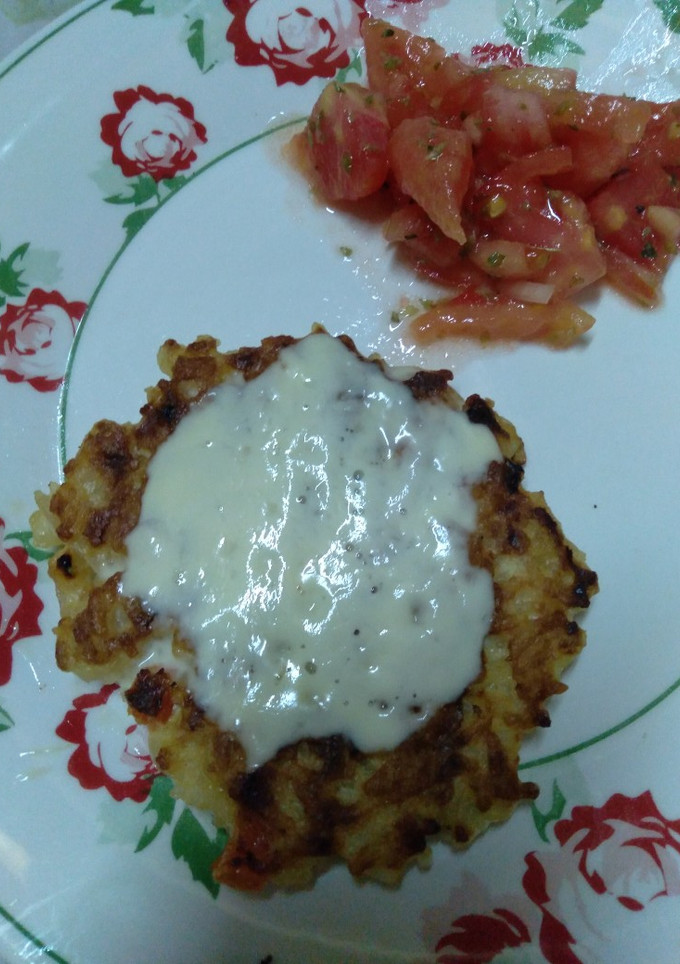 Una foto de Hamburguesas o croquetas de arroz, fáciles y ricas! 😜