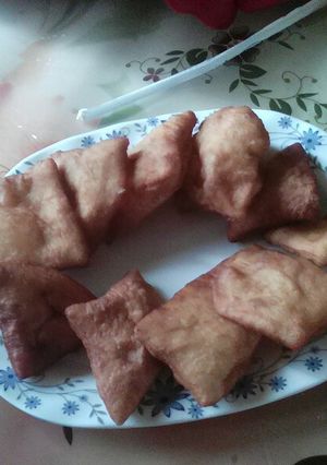 A picture of Cinnamon mandazi.