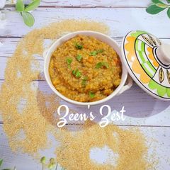 A picture of Broken Wheat Bisi bele Bhaat under 30 minutes.