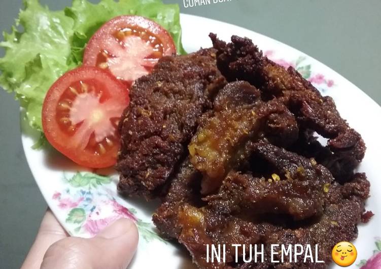 Bagaimana Membuat Empal Goreng Garing, Bisa Manjain Lidah