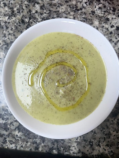 Una foto de Crema de Calabacín