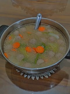Foto resep Sop bakso & sayur