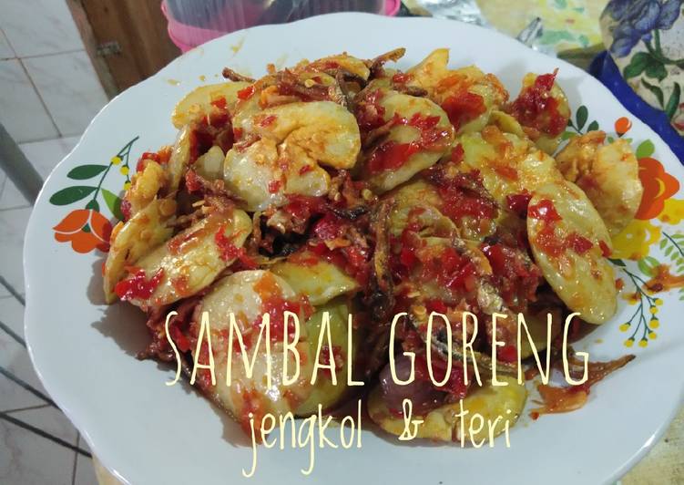 Sambal goreng jengkol dan teri