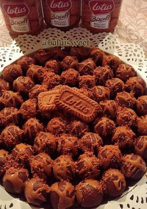 صورة لوصفة كرات اللوتس بالشعيريه🙈🙊
