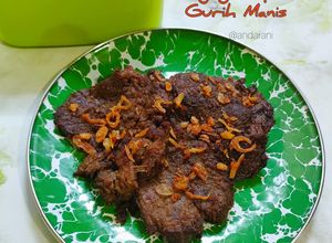 Foto resep Daging Gepuk Gurih Manis (Empal Empuk)
