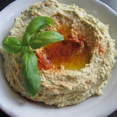My Basil Hummus A picture of My Basil Hummus.