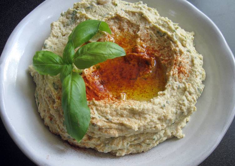 Step-by-Step Guide to Prepare Any-night-of-the-week My Basil Hummus