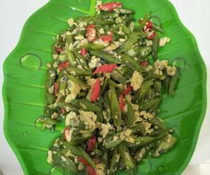 Resep Mudah Tumis buncis orak arik telur Praktis Enak Resep Mudah Tumis buncis orak arik telur Praktis Enak