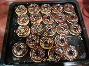 Una foto de donuts avena
