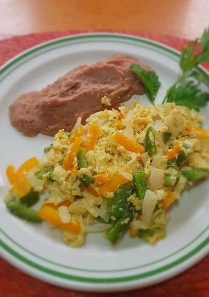 Una foto de Huevos chiapanecos
