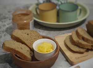 Foto resep Basic Flaxseed bread (roti tawar flaxseed) #ketofriendly