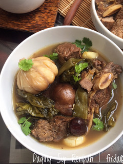 Foto resep Iga (Bak Kut) Rempah Sawi Asin