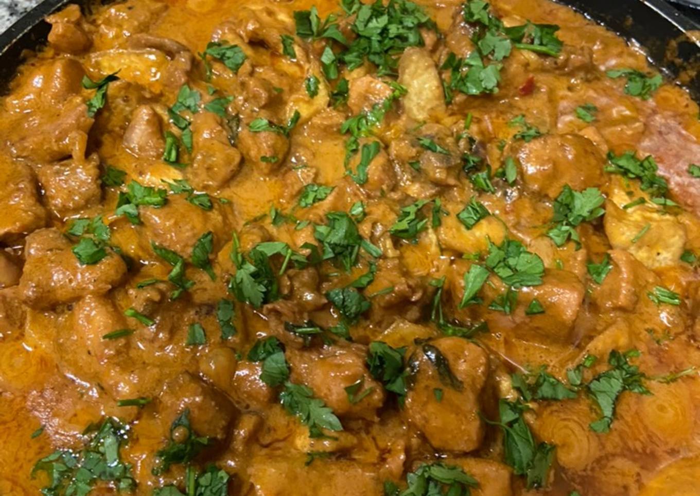 Chicken tofu curry