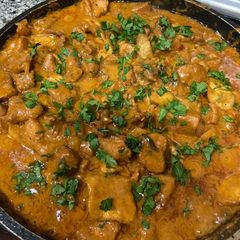 Chicken tofu curry A picture of Chicken tofu curry.