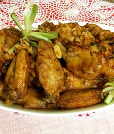 gà rán chua ngọt