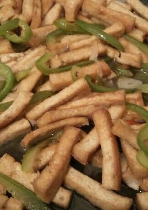 Foto resep Tumis tahu paprika
