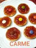 Mini tortitas para aperitivos y meriendas