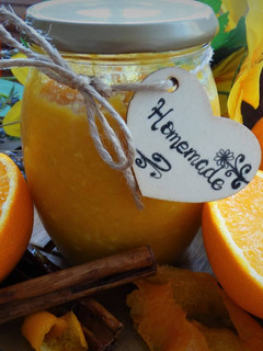 Una foto de Mermelada de naranja saludable