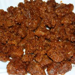 A picture of Beef Vindaloo.