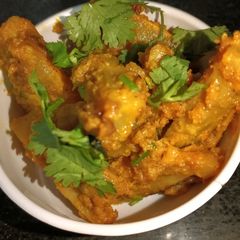 A picture of Gobhi danthal sabzi.