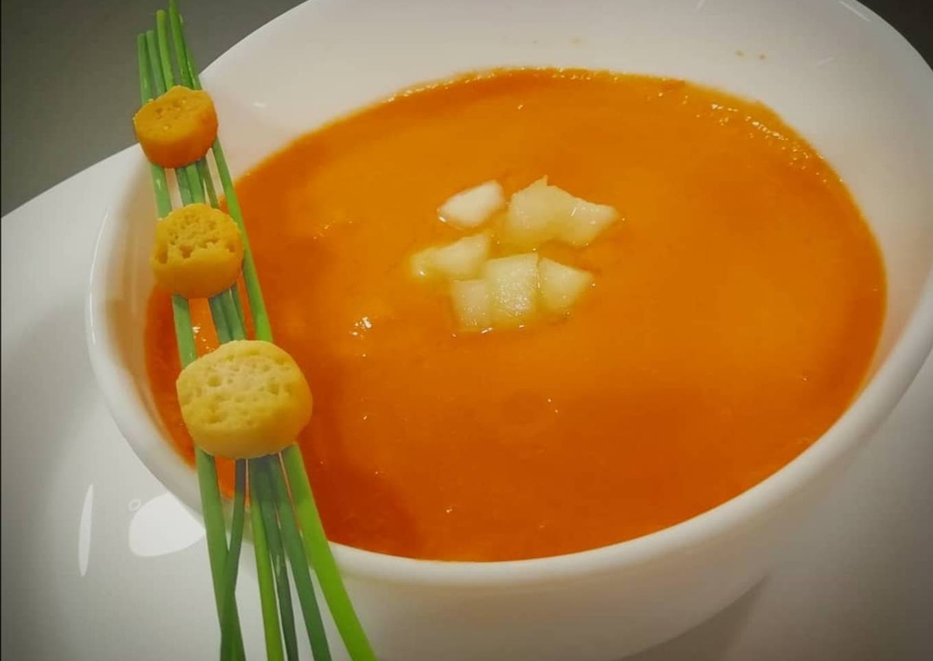 Gazpacho con melón