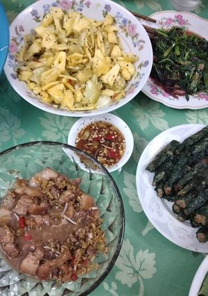 Hình của món Lại một bữa ăn của anh kỹ sư công trường đây 😆.