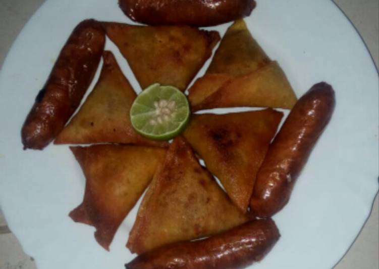 Step-by-Step Guide to Prepare Favorite Veg samosa #indiandishcontest