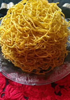 A picture of Besan sev.