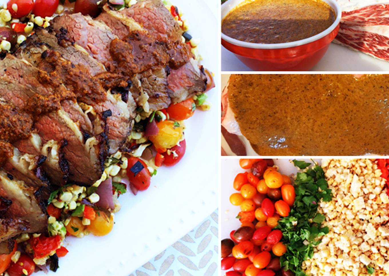 Step-by-Step Guide to Make Homemade Ancho Chile and Orange Marinated
Fullblood Wagyu Beef Rib Lifter with a Grilled Corn Salad