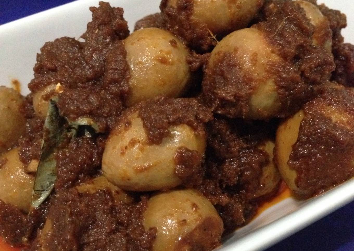 Bagaimana Membuat Rendang Telur Puyuh (#pr_rendang) yang Enak Banget