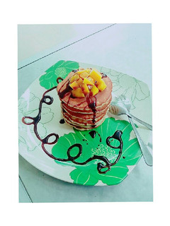 Foto resep Pancake mangga toping susu