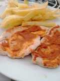 Filetes de pollo al mojo picón