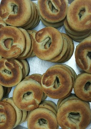 صورة لوصفة كعك العيد بالتمر