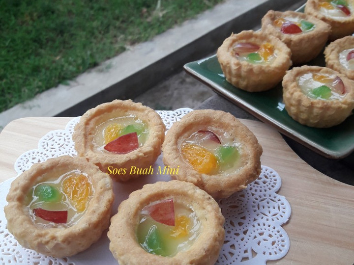 Cara Memasak Soes Buah mini Kekinian