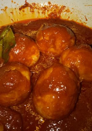 Foto resep Telor balado simpel enak