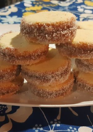 Una foto de Alfajores de maicena