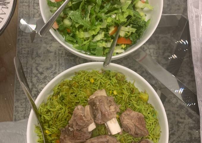 Recipe of Perfect Green Biryani