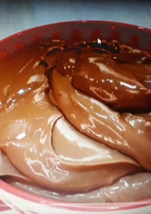 Una foto de Crema pastelera de chocolate