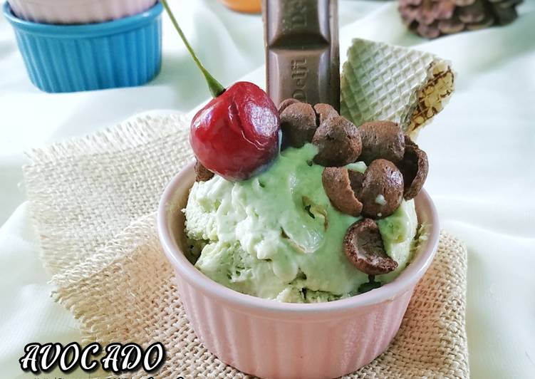 Resep Avocado Ice Cream yang Lezat Sekali