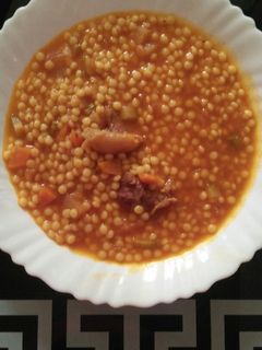صورة لوصفة بركوكس مرق أحمر