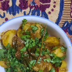 A picture of Khatty aloo.