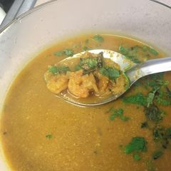 A picture of Goan Prawn 🍤 Curry.