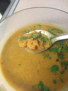 A picture of Goan Prawn 🍤 Curry.