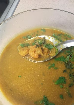 A picture of Goan Prawn 🍤 Curry.