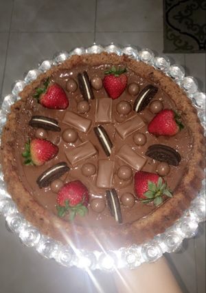 صورة لوصفة تارت البسكوت بالشوكلاته